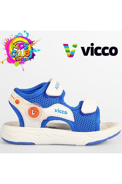 Vicco Sandale ortopedice pentru copii Mocha Albastre