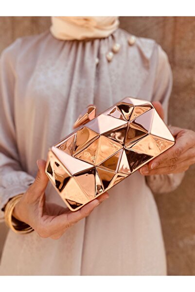 Çanta Trend Μεταλλική βραδινή τσάντα φορέματος |   Τσάντα χειρός ειδικής σχεδίασης