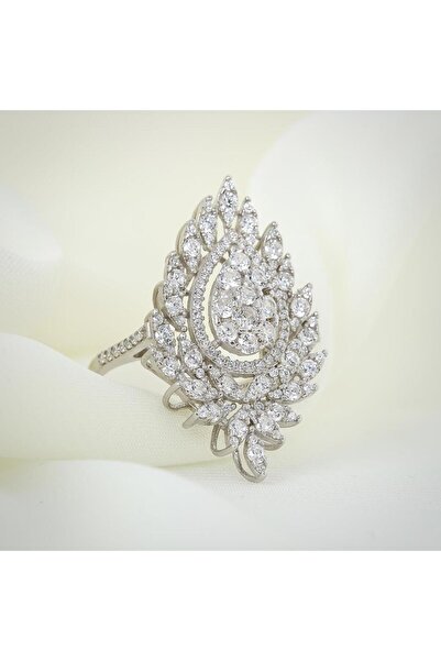 Mia Vento Effective Diamond Asalet Tacı Gümüş Yüzük