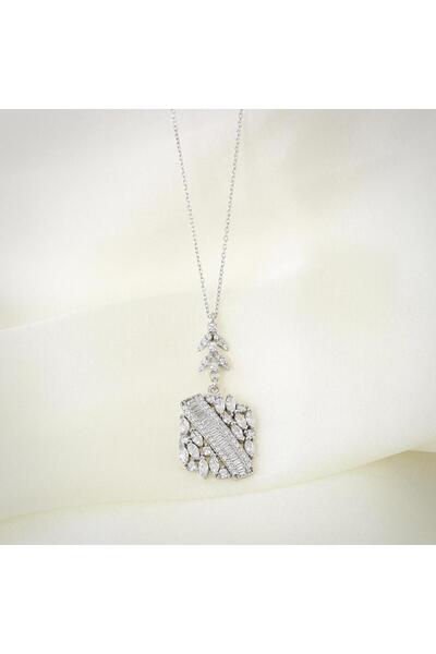 Mia Vento Effective Diamond Işıltı Bestesi Gümüş Kolye
