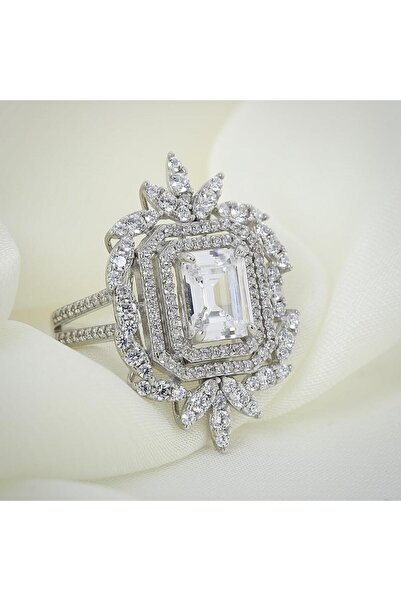 Mia Vento Effective Diamond İhtişam Güneşi Gümüş Yüzük