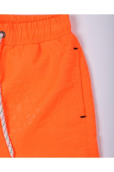 Lio20 Αγόρι Σορτς Μαγιό-Πορτοκαλί-3-16 ετών