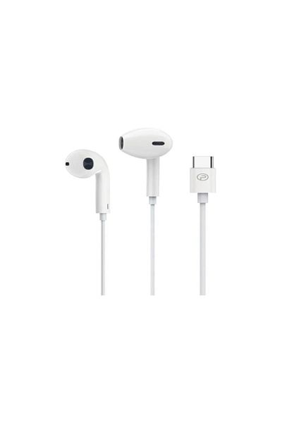 PICELL Bassell Type-C Wired Headphones, White