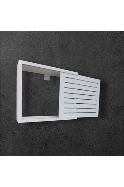 PAZARACTİVE Modern White Modem Storage Box