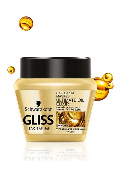 Gliss Glıss Ultimate Oil Elixir Sheet Mask 300ml