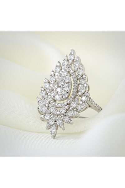 Mia Vento Effective Diamond Asalet Tacı Gümüş Yüzük