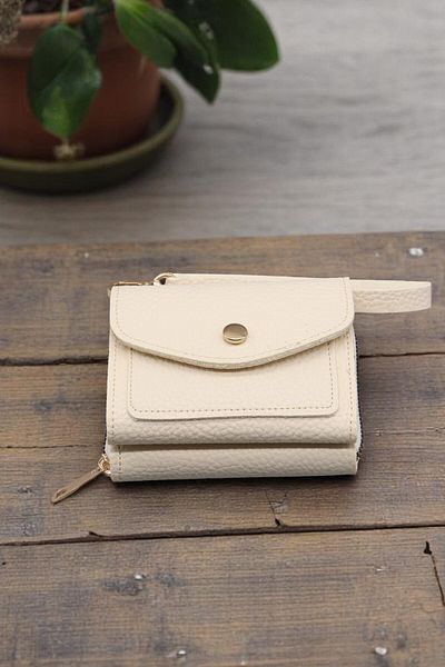 HFKY Zippered Mini Bag Size Wallet. Wallet Ry1004