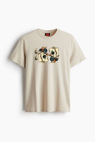 MARKATEM Unisex μαλακής υφής γυναικεία ανδρική μπλούζα με λαιμόκοψη με βαμβακερή στάμπα Basic