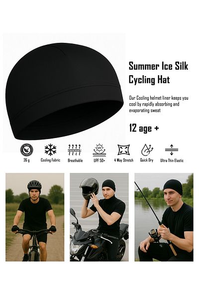 Wear Tight Quick-Drying Sports Hat-Sports Beanie for Motorcycle, Cycling, Running, and Outdoor Activities
