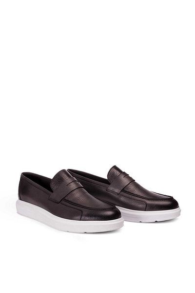 Deery Γκρι Ανδρικά Παπούτσια Loafer 01564MGRIP03