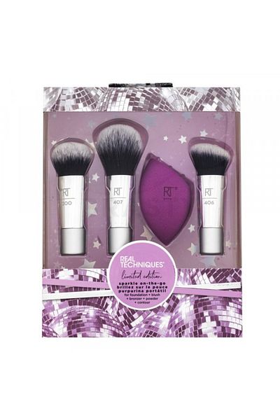Real Techniques Sparkle On-The-Go Brush Set