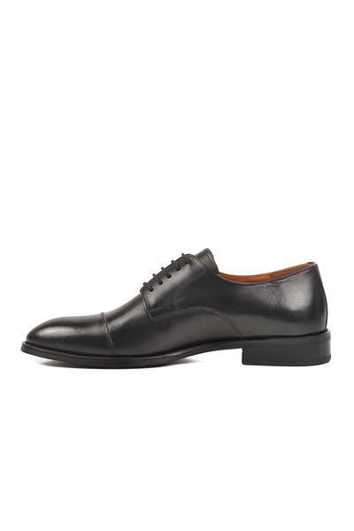 Pierre Cardin Black Genuine Leather Men's Classic Shoes 114006   M