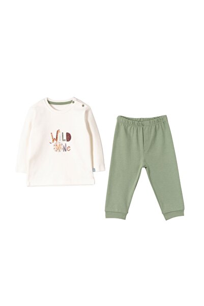 Pambuliq Organik Yıldız Baskılı 2'li Takım 9-24 Ay