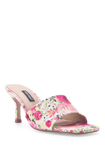 Nine West Fenvaris White Women's Heeled Slippers