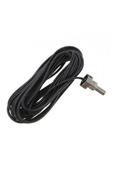 Genel Markalar 100cm Kablolu M8 Dişli Montaj Tip Su Geçirmez 10k Ntc Sensör Kolay Montaj Isı Sıcaklık Prob