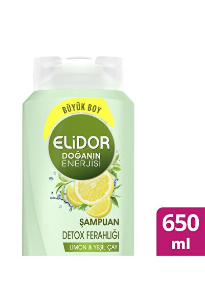 Elidor Şampuan Detox Limon Ferahlığı 650ml