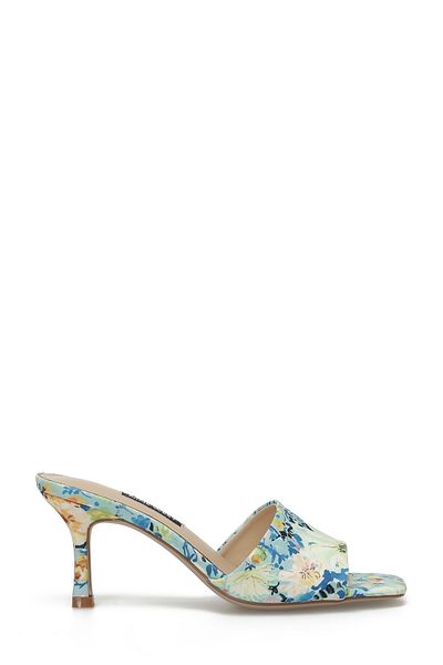 Nine West Papuci cu toc pentru femei Fenvaris Blue