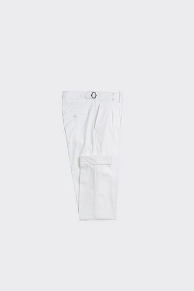 Kadir Büyükkaya Men's Double Pleat Pants-Kab2230S