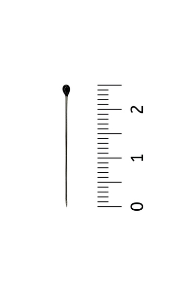 Loggia Bulk Needle Black 100 Pieces - Scarf and Shawl Needle Multi-Purpose Engagement Wedding Circumcision Jewelry Needle