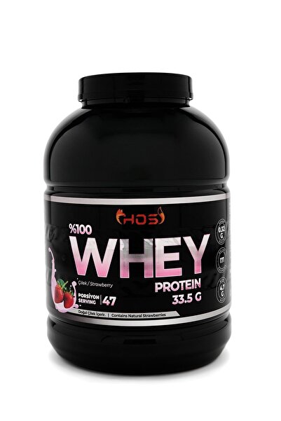 HOS %100 Whey Protein | Çilek Aromalı - 1540Gr