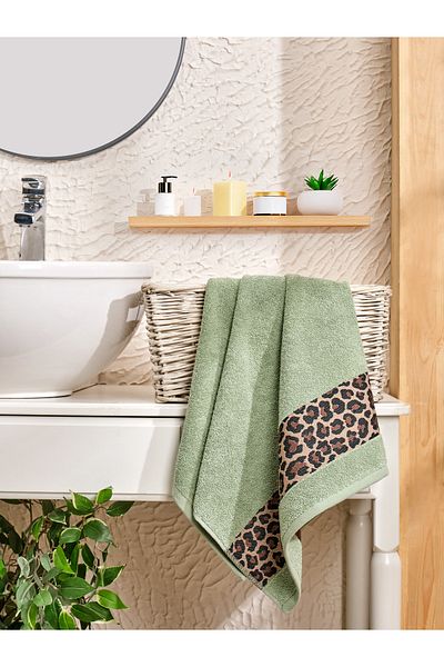 PHILIPPUS Leopard 100% Cotton 50*90 Hand & Face Towel