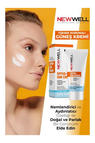 New Well Sunscreen Spf-50+ High Protection