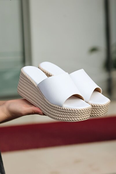 Madam Tarz Efsun-05 Thick Soled Slippers