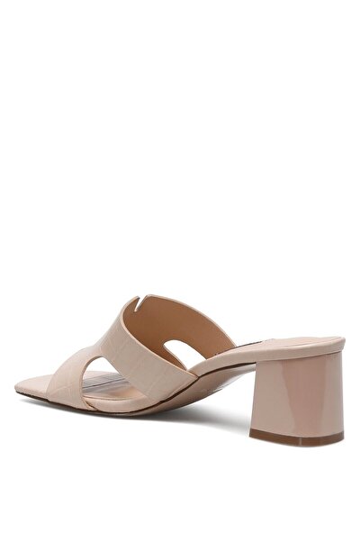 Nine West Γυναικείες παντόφλες με τακούνι Serona Beige
