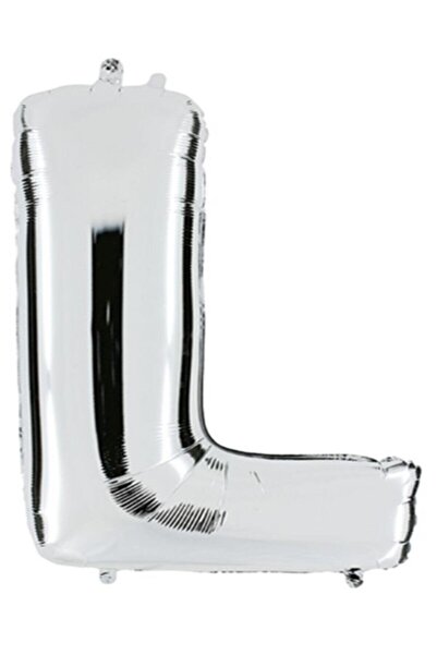 Mia Silver Foil Balloon Letter L 40Inch (100cm)