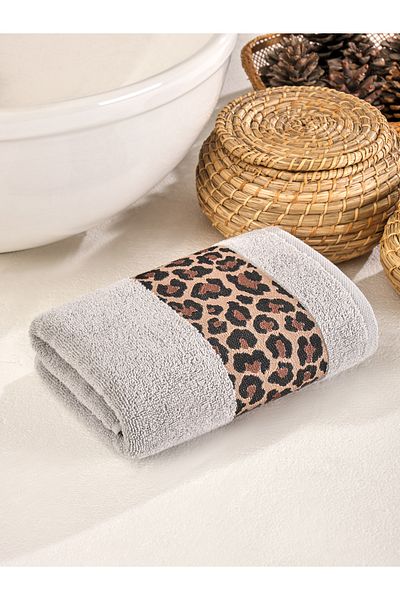 PHILIPPUS Πετσέτα χεριών & προσώπου Leopard 100% Cotton 50*90