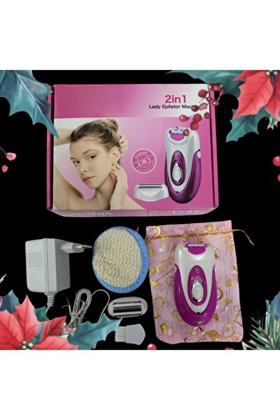 Genel Markalar DL- 2026 2 In 1 Epilasyon Aleti Şarjlı ve elektrikli Tüy Alma ...