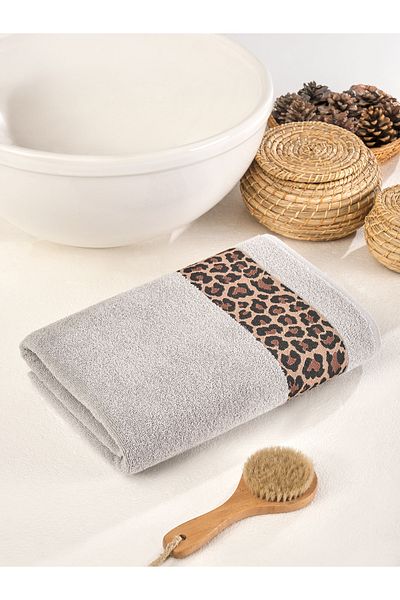 PHILIPPUS Πετσέτα μπάνιου Leopard 100% Cotton 70*140