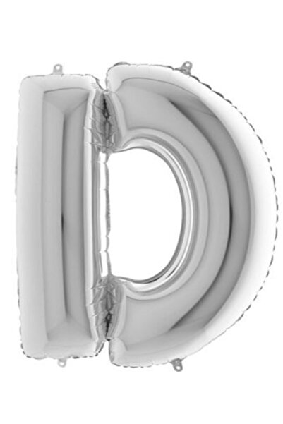 Mia Silver Foil Balloon Letter D 40Inch (100cm)