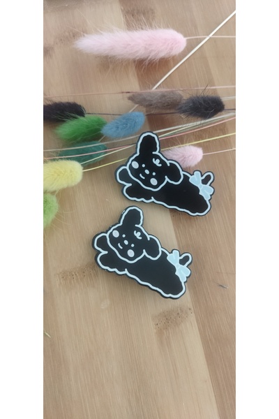 ELAS HOME Clemă dublă din os pentru câine dulce