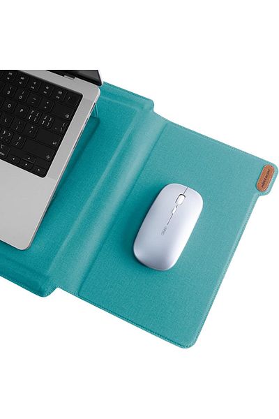 Cisteen Nillkin15.6Inch MacBook Casewith Stand Mausepad Vegan Leather Apple Compatible Samsung Compatible Laptop Bag