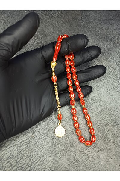 Mos Tespih Mărgele de rugăciune cu design special de alpaca placată cu argint...