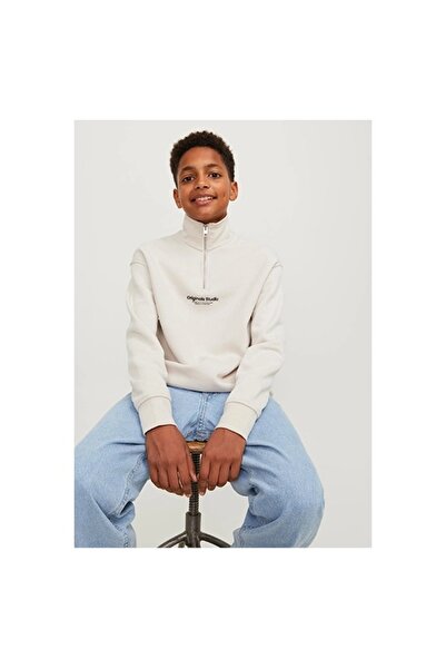 Jack & Jones Boy's Quarter Zipper Sweatshirt