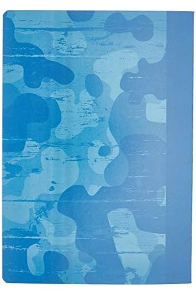 STOREMAX A4 Lined School Notebook Blue Camouflage 60 Sheets 1053513