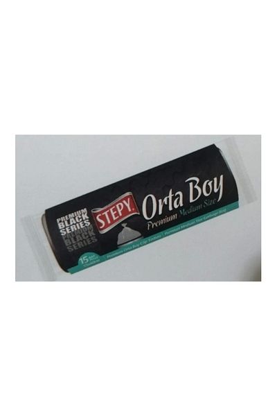STEPY Black Series Medium Garbage Bag