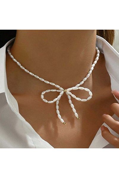 SIC MODA Colier perle Sic Moda 5945