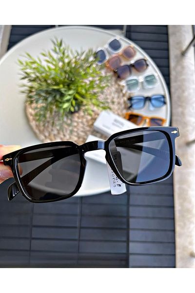 Roger Bacon Set of Two Vintage Black-Navy Sunglasses Men's Sunglasses Women's Sunglasses