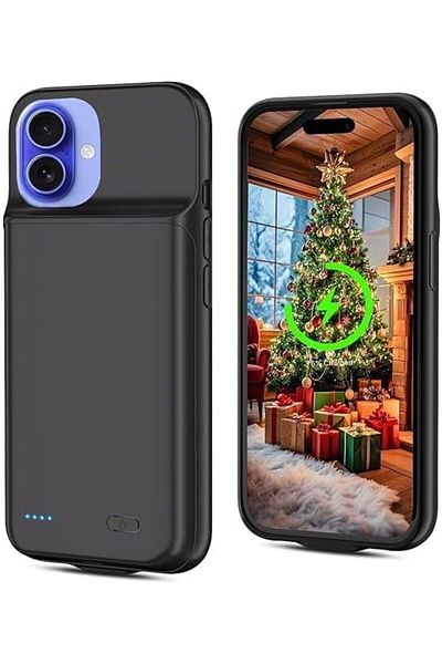 Generic Zexen Power Battery Case For iPhone 14 Pro Max 4500mAh Ultra Slim Portable Charger Case - Black