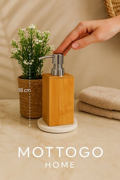 Mottogo Διανομέας υγρού σαπουνιού Bamboo