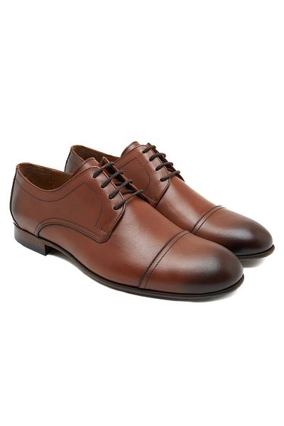 Desa Carillo Tan Men's Leather Casual Shoes