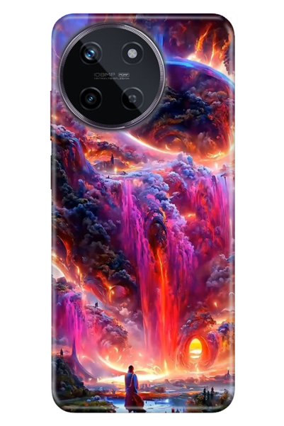 EGSTECH Realme 11 4g Case Colorful Trendy Patterned Silicone Tpu Special Desi...