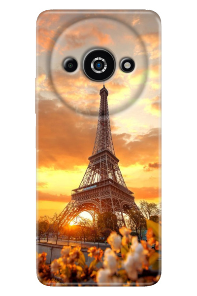 EGSTECH Xiaomi Poco C61 Case Design Printed Silicone Eiffel Tower
