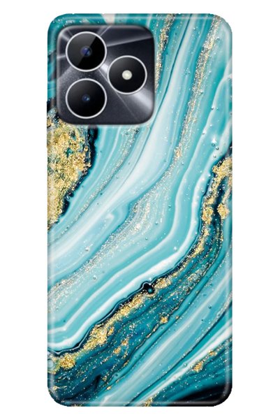 EGSTECH Realme Note 50 4g Case Colorful Fixx Cover Silicone Silvery Stone