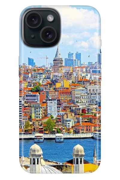 casetube حافظة متوافقة مع هاتف iPhone 15 مصنوعة من مادة TPU الملونة بالأشعة ف...