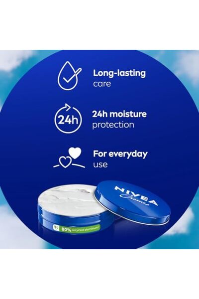 NIVEA Creme - Full Body Cream for Hydration and Softening, Suitable for Dry Skin, 3 x 250ml