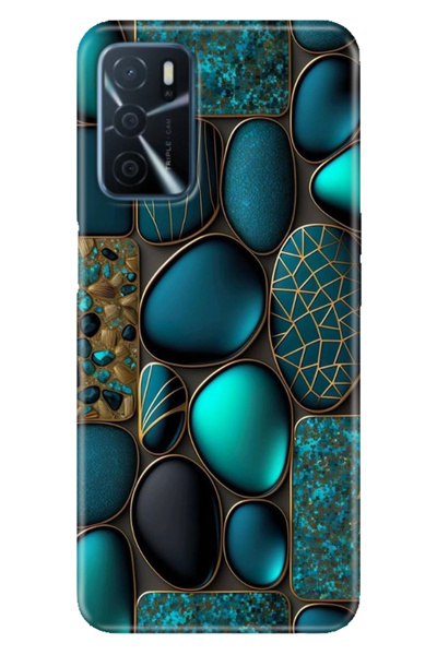EGSTECH حافظة أوبو A16 (CPH2269) متوافقة مع تصميم السيليكون الرخامي